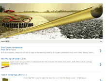 Tablet Screenshot of plentongkarting.com